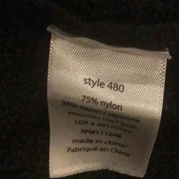 Barefoot Dreams CozyChic Lite Black Cardigan Size L/XL - Picture 3 of 6